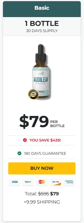 audileaf 1 bottle price